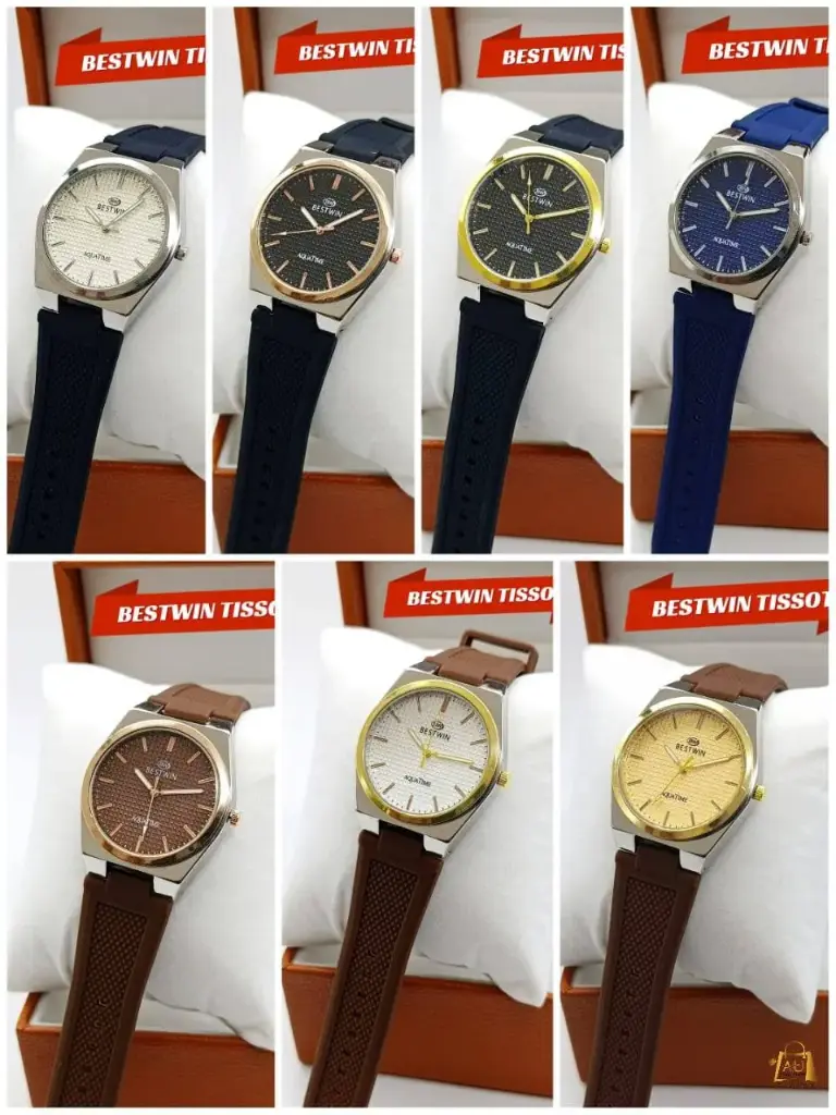 bestwin new rubber strip watch